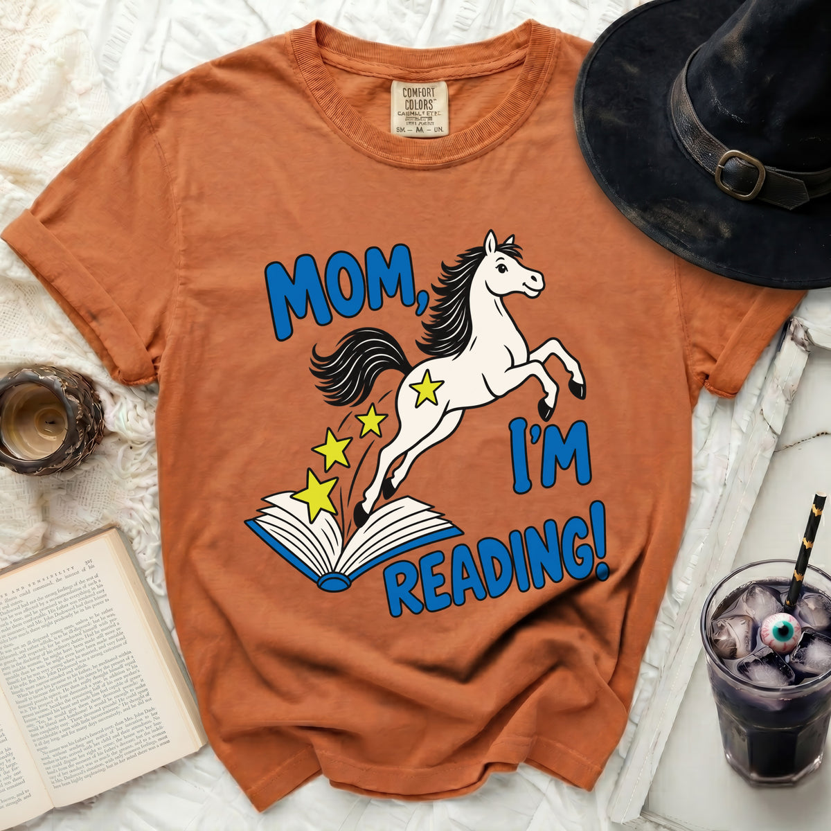 Mom I'm Reading Tee