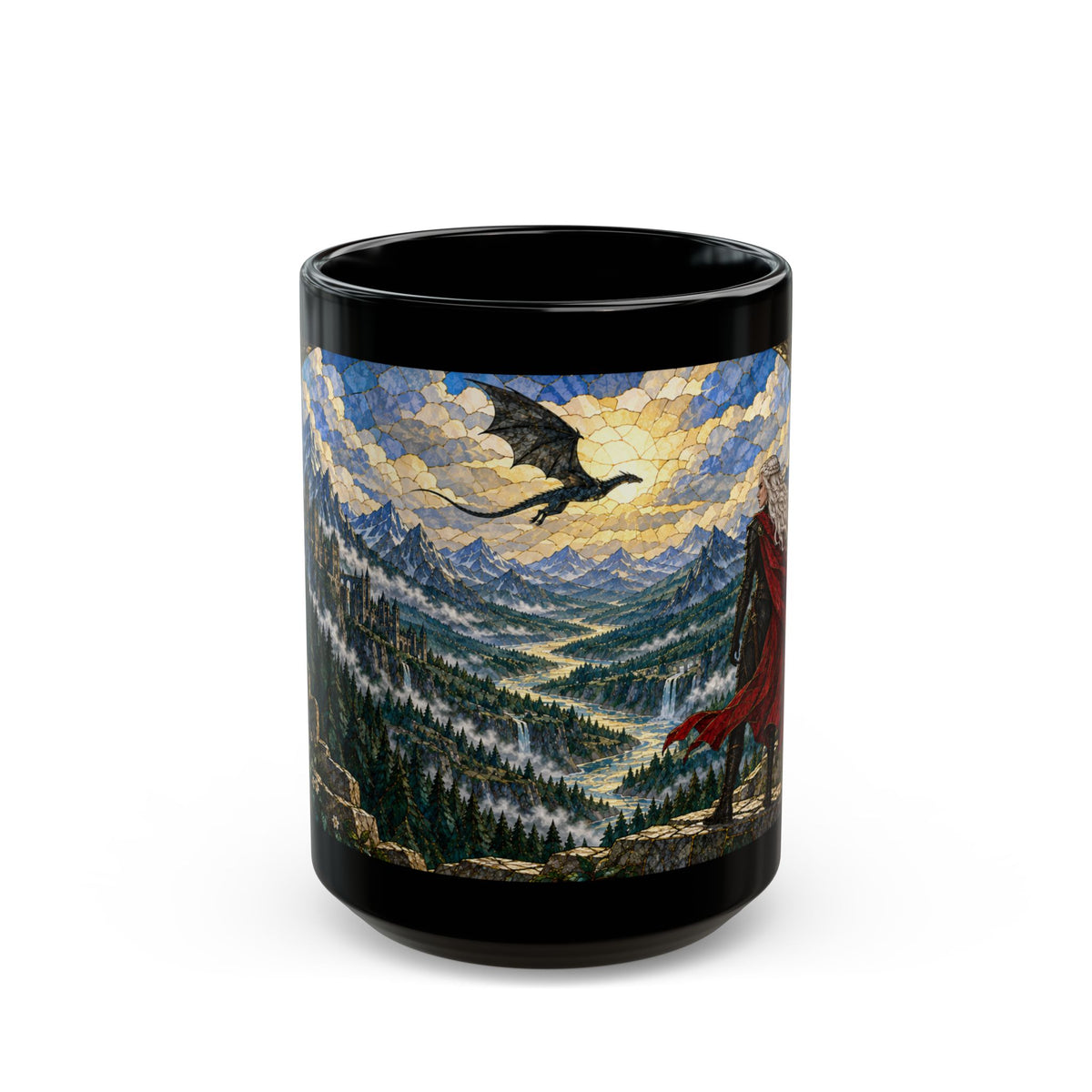 Wyvern at the Mountain Pass Mug