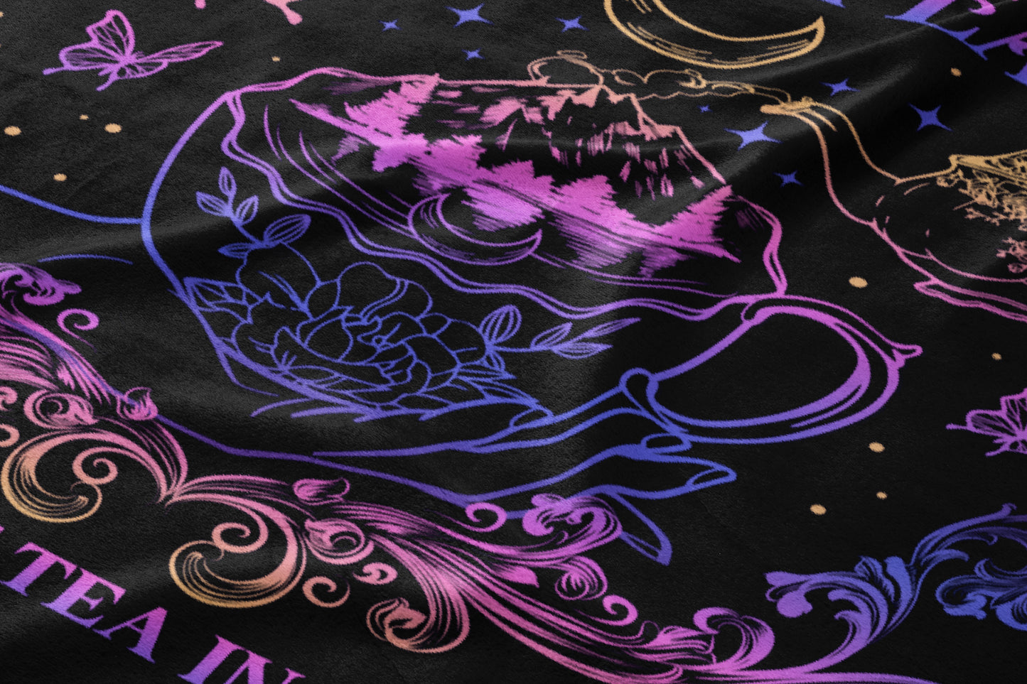 Scenic Mountain and Teacup Design product