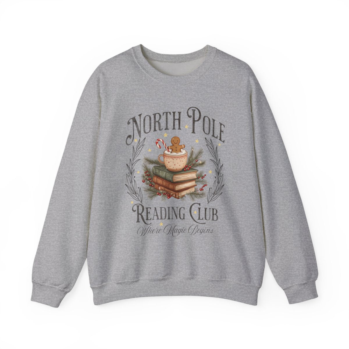 North Pole Reading Club Where Magic Happens Sweatshirt