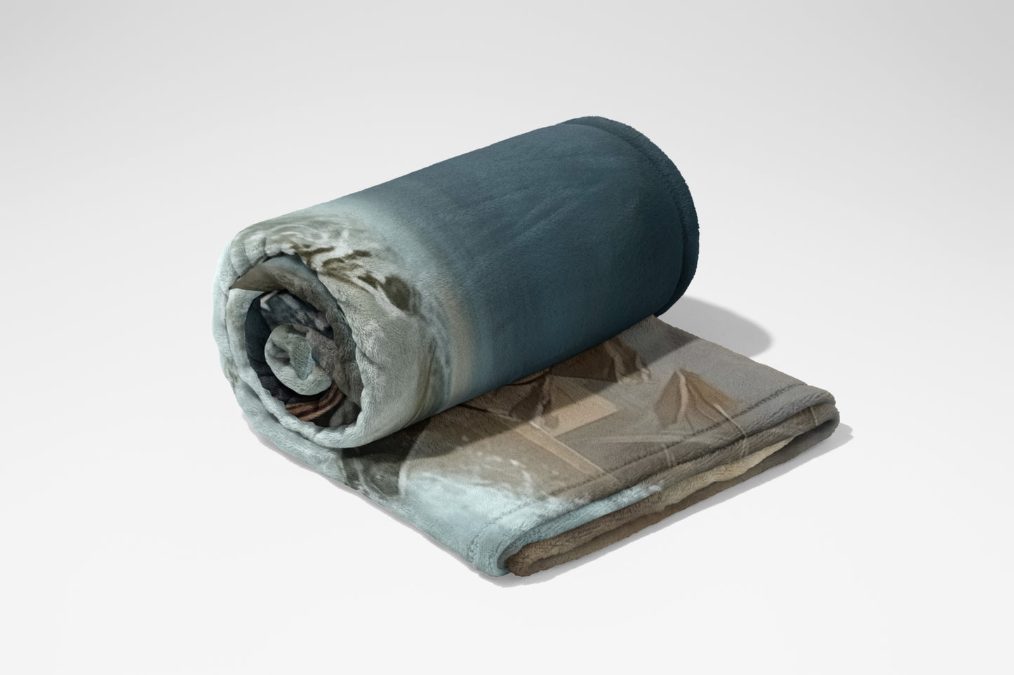 Cozy Rolled Soft Blanket for Ultimate Comfort