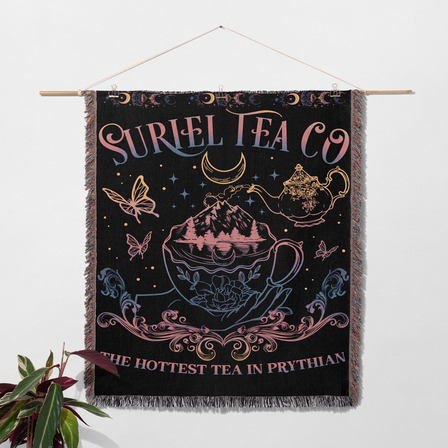 Suriel Tea Co. Woven Blanket