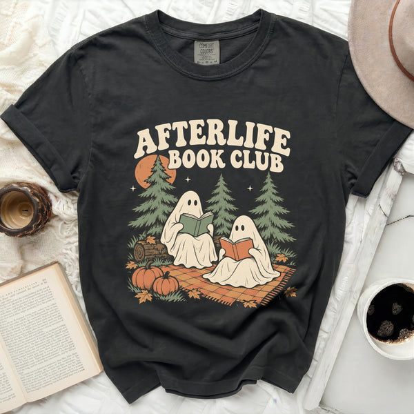 Afterlife Book Club Tee in Black