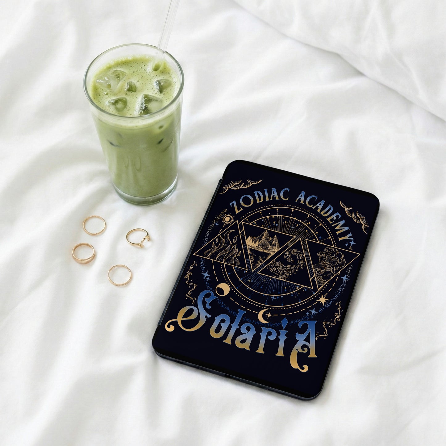 Zodiac Academy Solaria Celestial Design Tablet Case product type