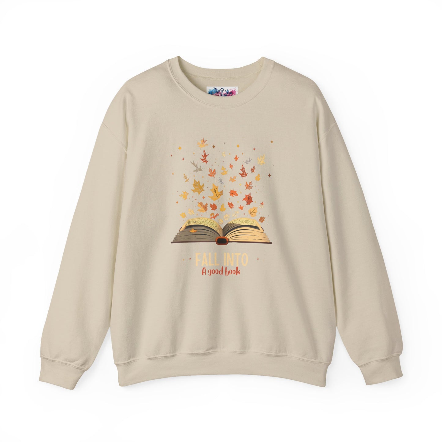 Fall Into A Good Book Sweatshirt - MagicMerchEmporium