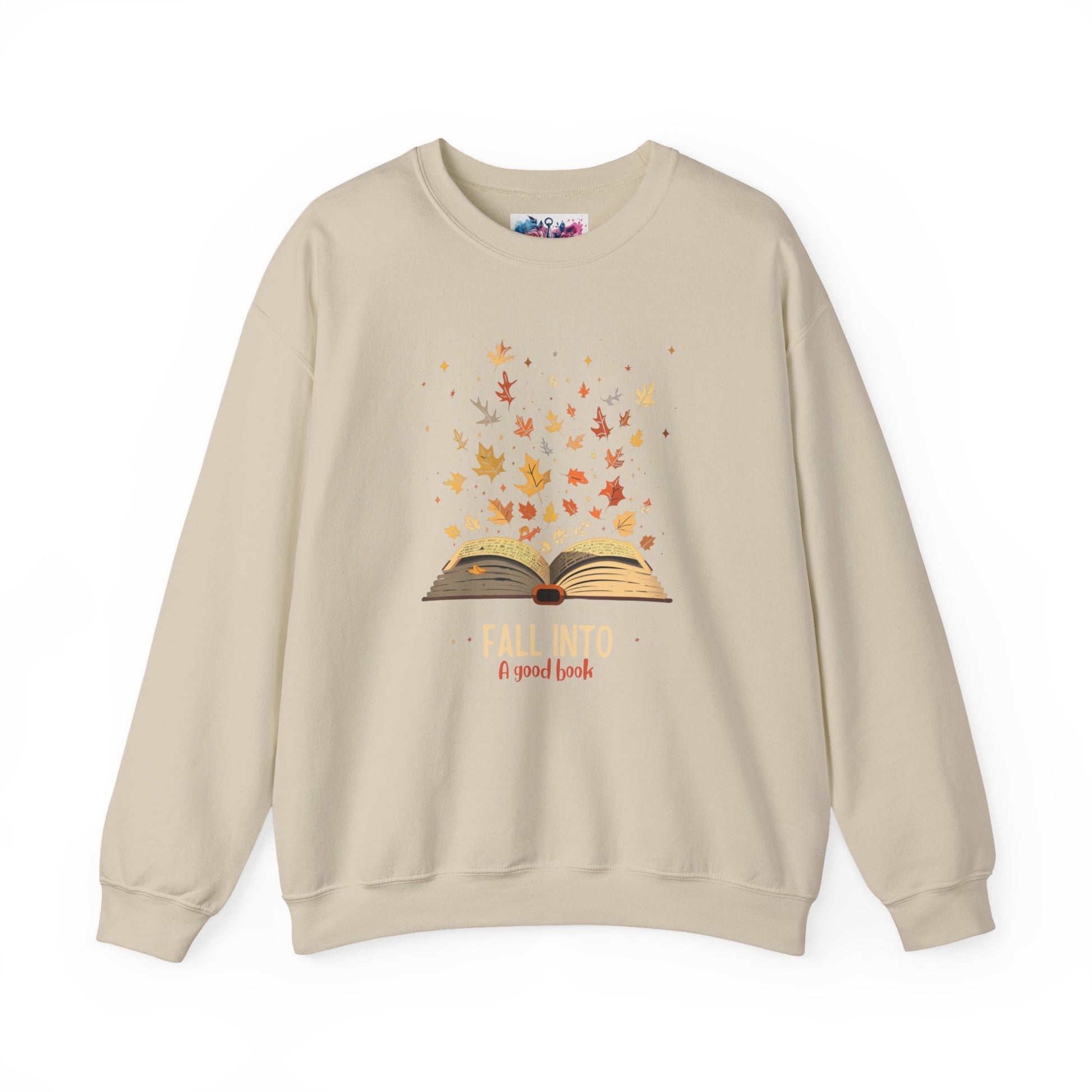 Fall Into A Good Book Sweatshirt - MagicMerchEmporium