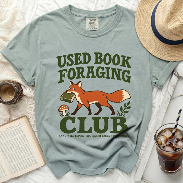 Book Foraging Club Tee in Bay
