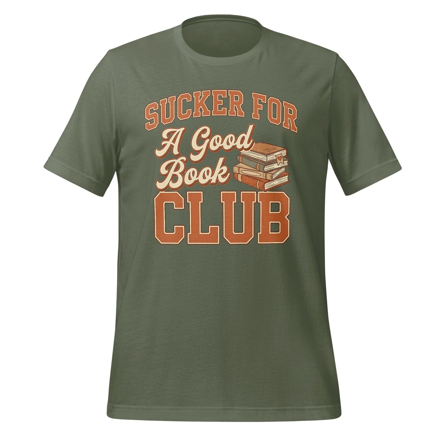 Sucker for A Good Book Club Graphic T-shirt