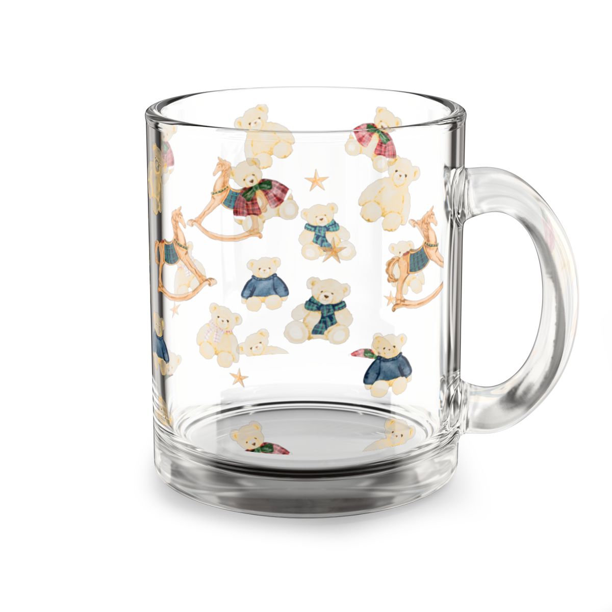 Cute Teddy Bears and Rocking Horses Coffee Mug