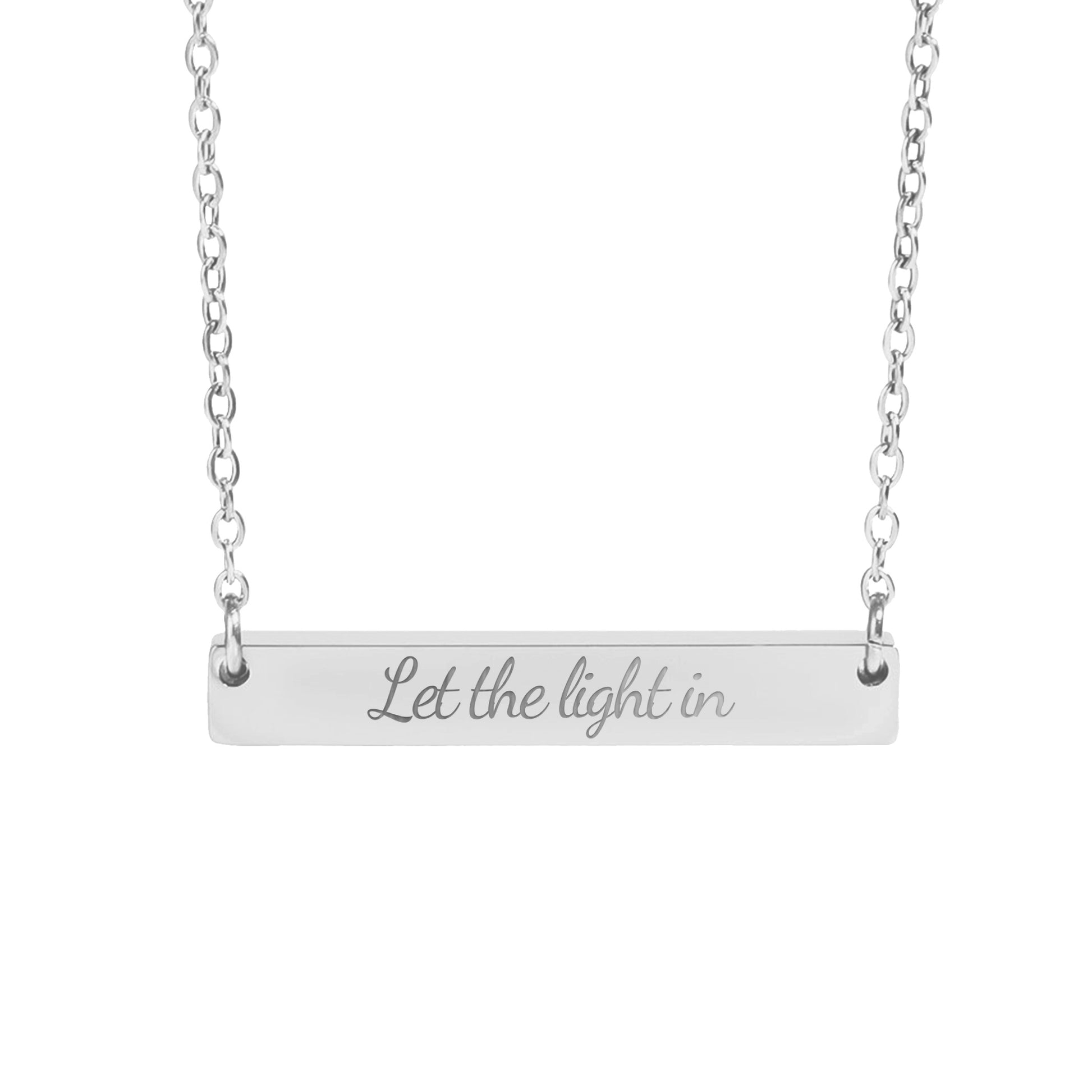 Let the Light In Necklace - MagicMerchEmporium