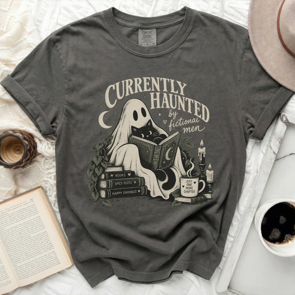 Currently Haunted Tee in Pepper