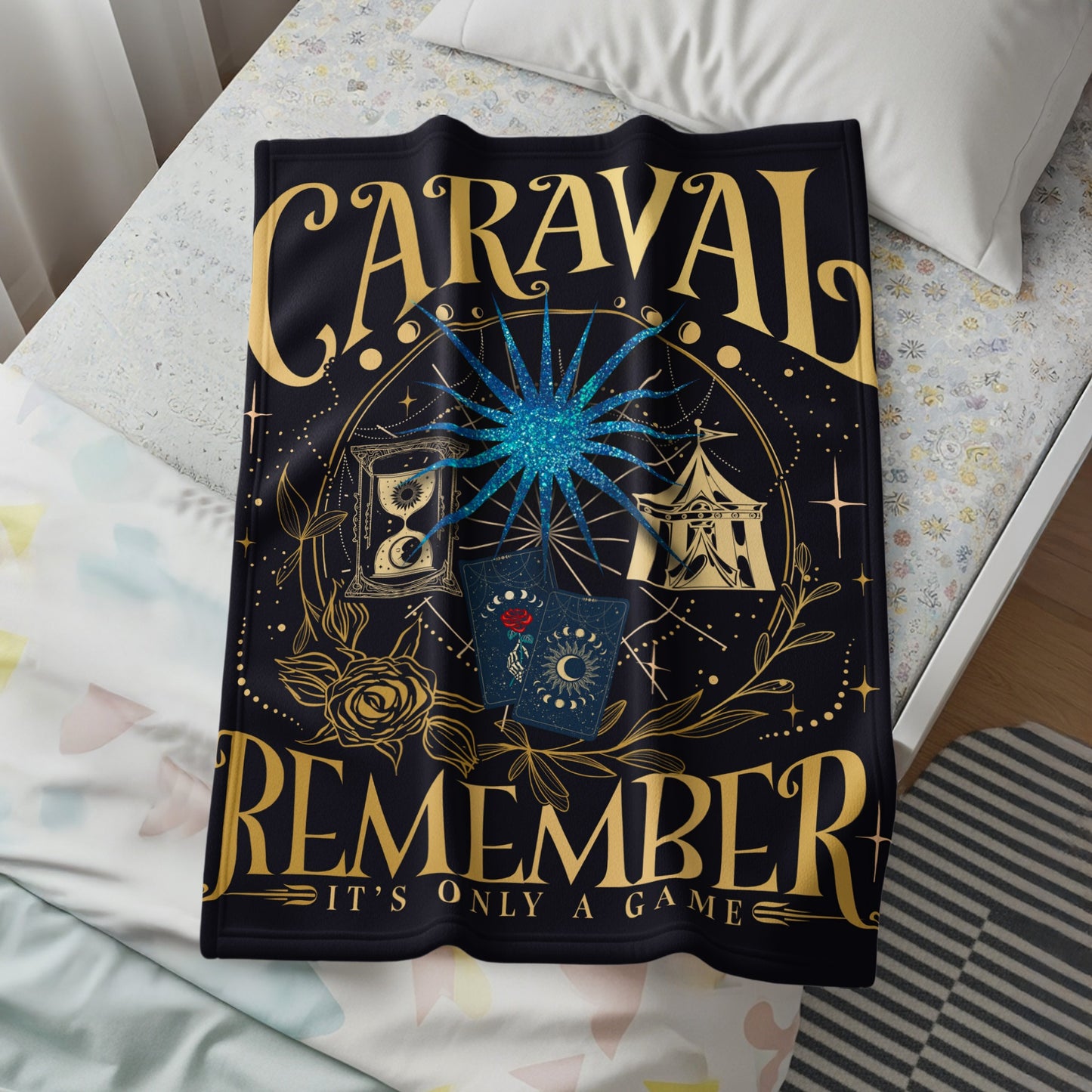 Caraval Remember It's Only A Game blanket