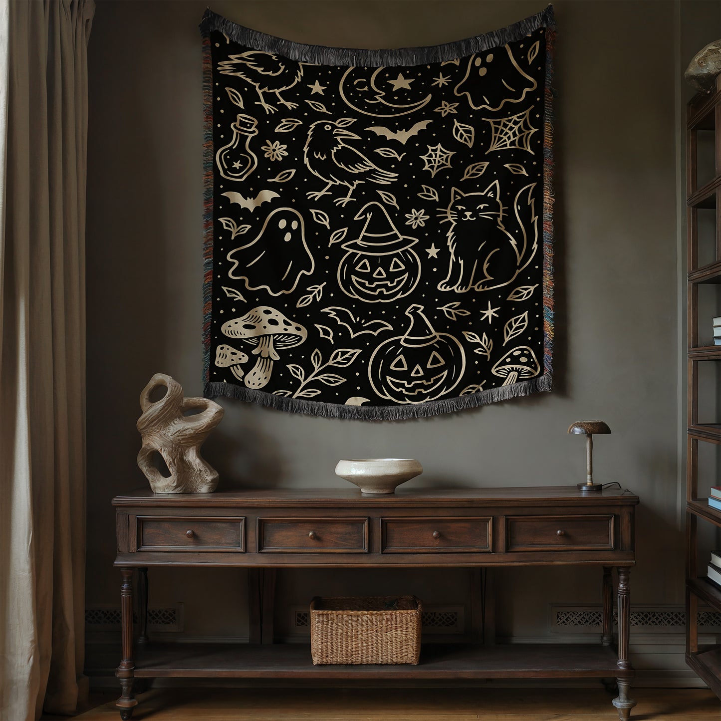 Gothic Witchy Blanket