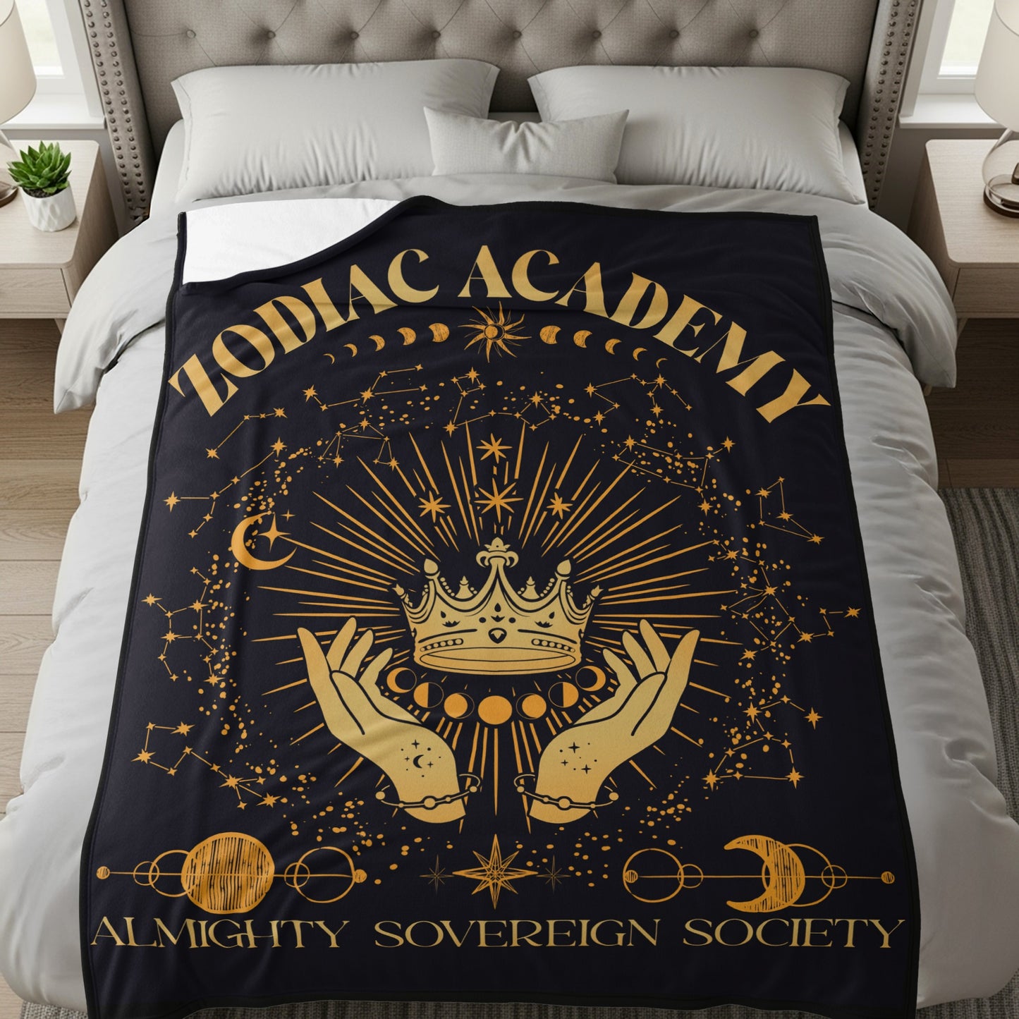 Zodiac Academy Almighty Sovereign Society Blanket