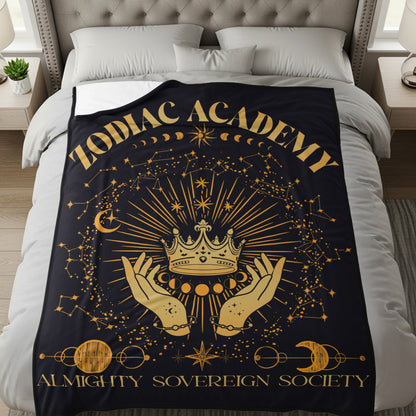 Zodiac Academy Almighty Sovereign Society Blanket