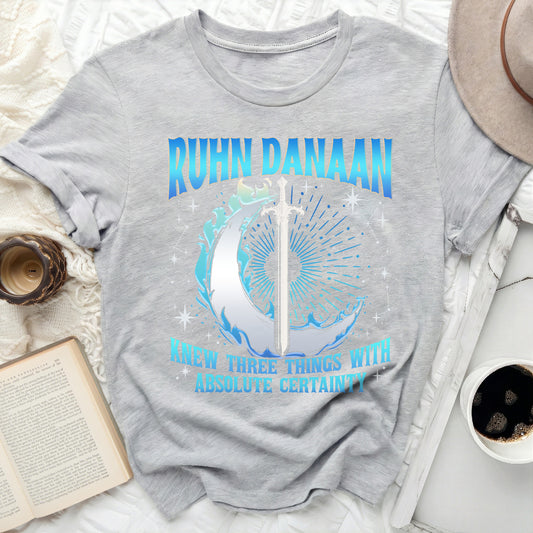 Ruhn Danaan Knew Three Things With Certainty product type
Ruhn Danaan
Crescent City
Sarah J Maas
Fantasy Book
Book Lover
SJM Fandom
Moon Design
Sword Graphic
Starry Sky
Bookish Merch
Sci-Fi Fantasy
Gray Shirt
Graphic Apparel
Novel Inspired
Fae Character
Bryce Quinlan
House of Sky
House of Earth
Reading Vibes
Pop Culture