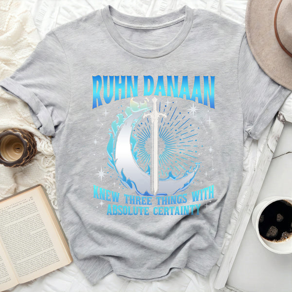 Ruhn Danaan Tee in Athletic Heather