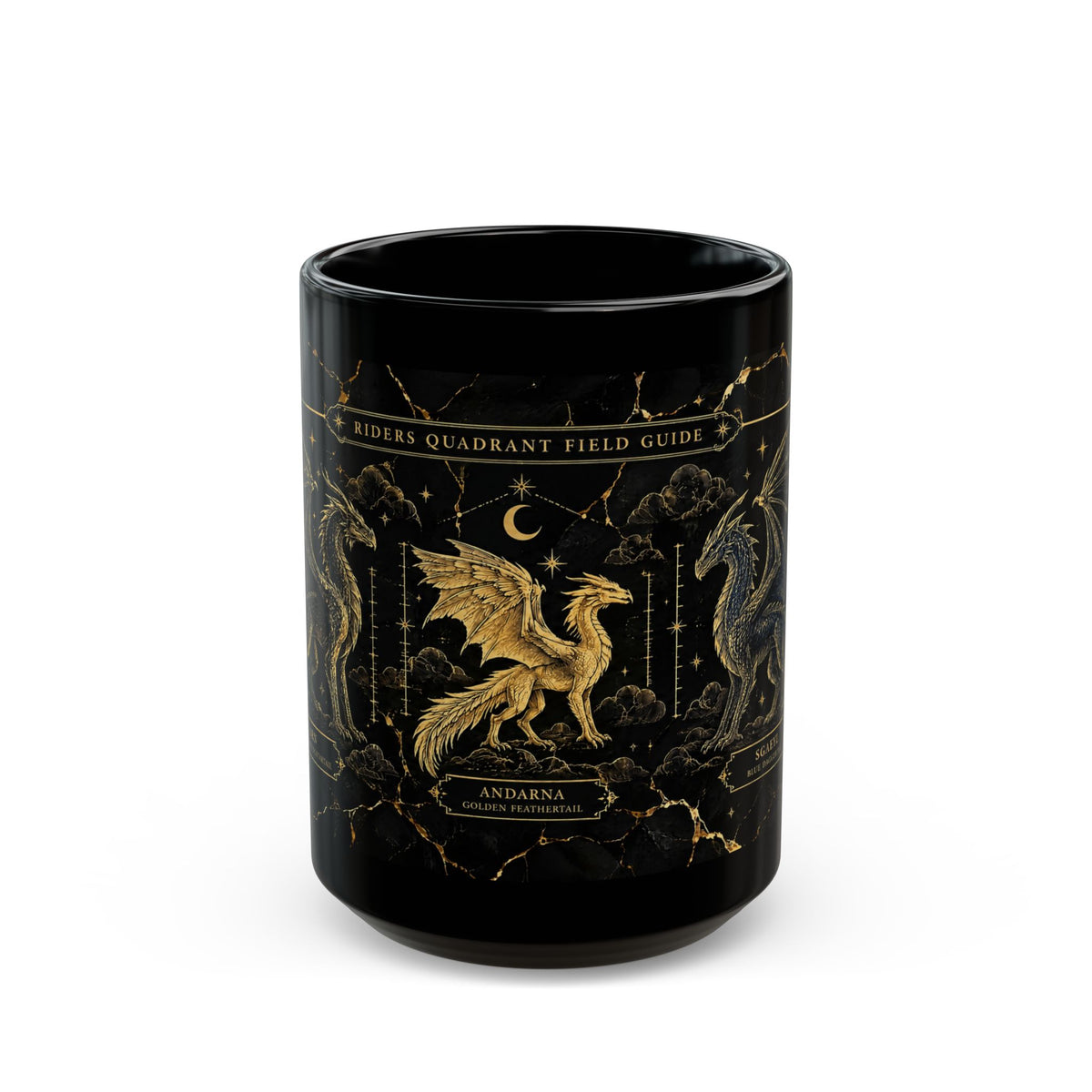 Fourth Wing Dragon Field Guide Mug