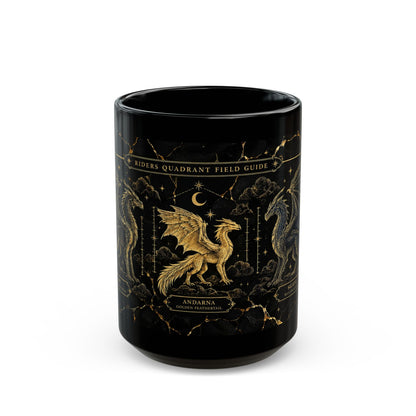 Fourth Wing Dragon Field Guide Mug
