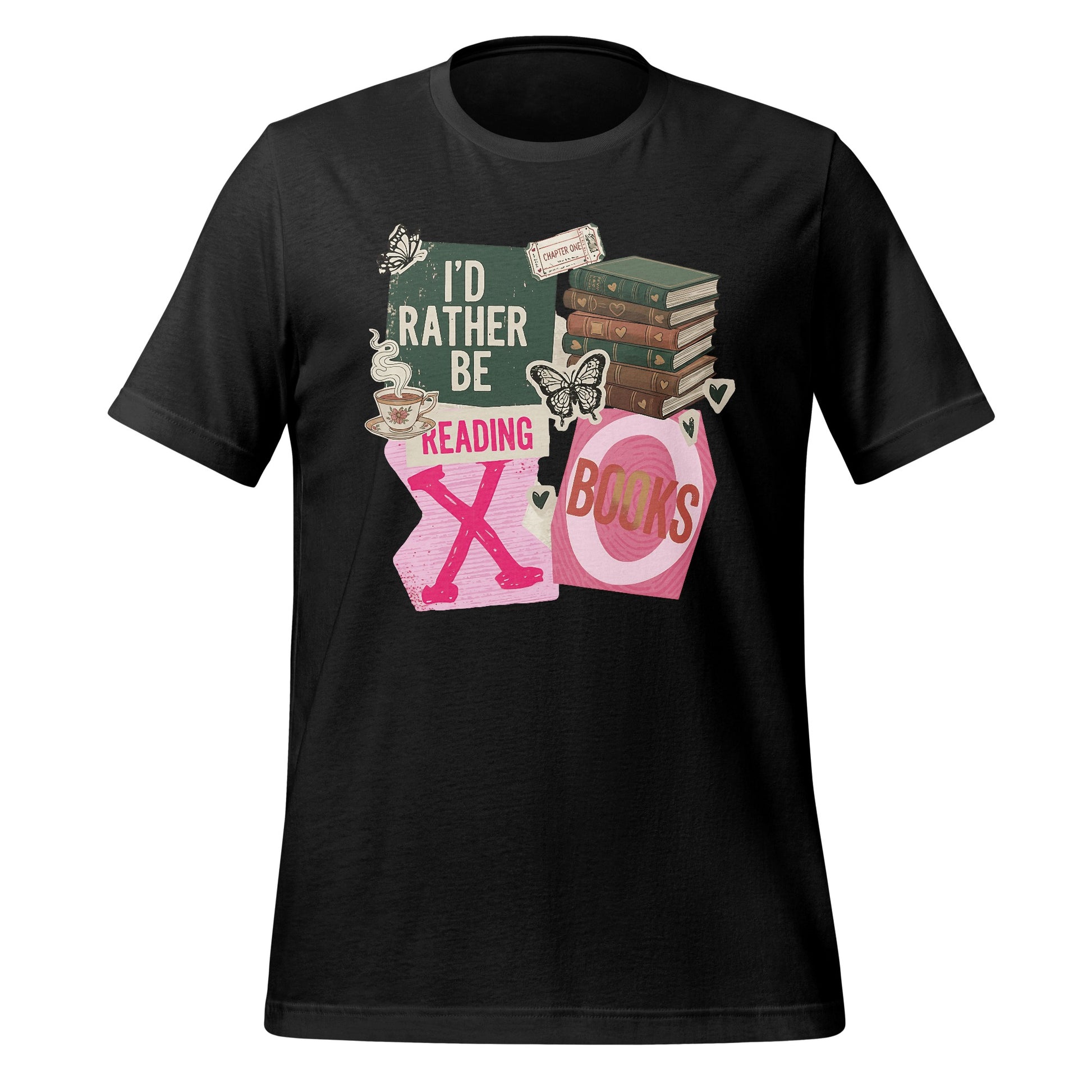 I'd Rather Be Reading Books Graphic Tee product