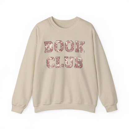 Cozy Book Club Graphic Sweatshirt Apparel