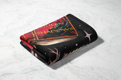 Queen of Shadows fantasy novel print blanket