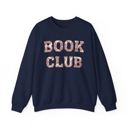 Book Club Printed Long Sleeve Sweatshirt