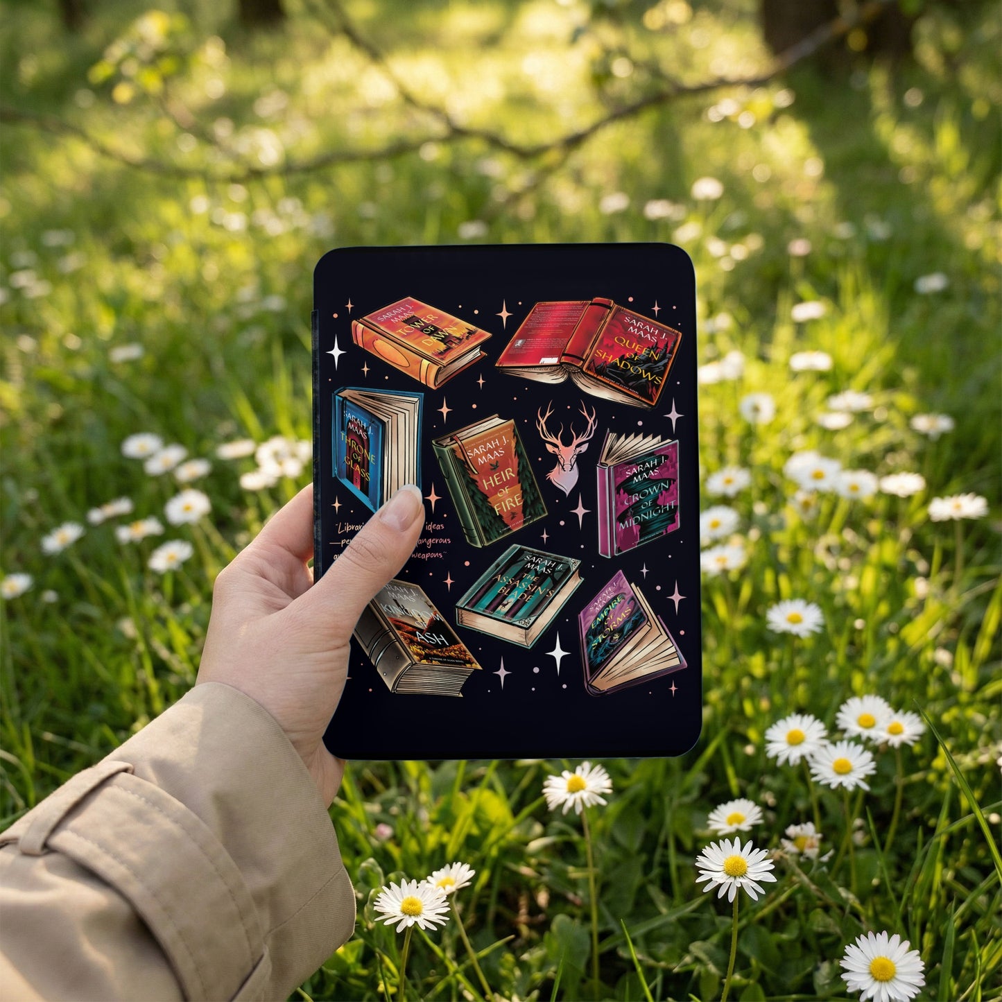 Sarah J Maas Throne of Glass series artwork product type