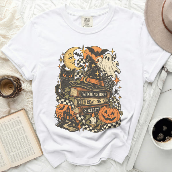 Witching Hour Society Tee in White