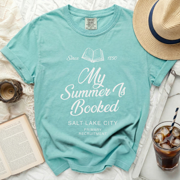 Booked Summer Legacy Tee in Island Reef