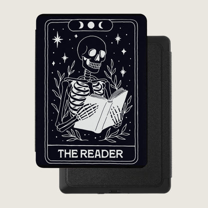 THE READER Skeleton Lunar Phases Stars Celestial Design product type