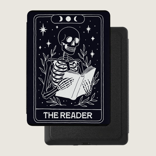 THE READER Skeleton Lunar Phases Stars Celestial Design product type
