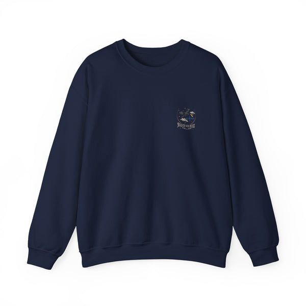 Rider's Quadrant Sweatshirt in Navy