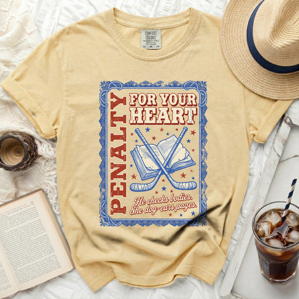 Penalty For Your Heart Tee in Butter