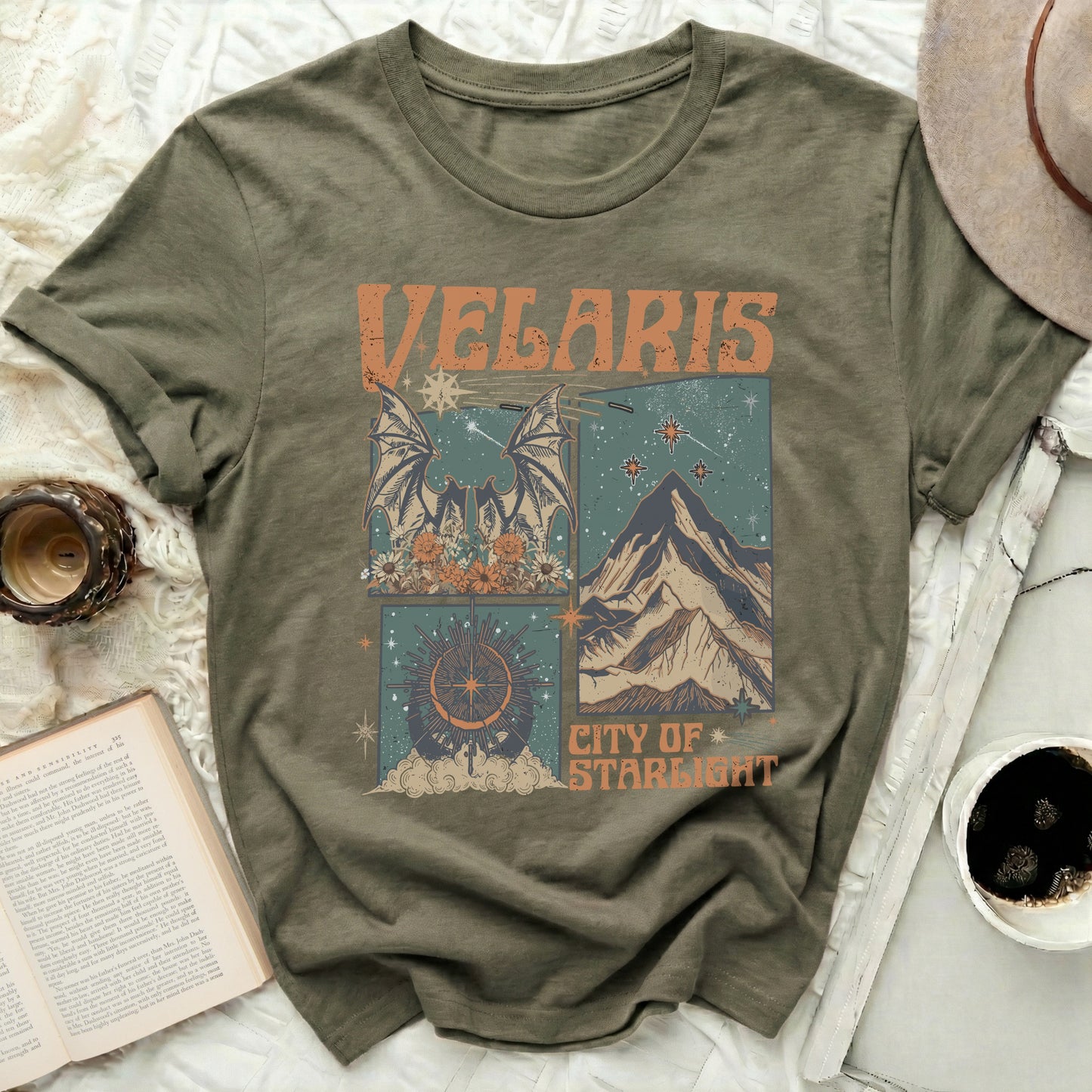 Velaris City of Starlight Graphic Unisex T-Shirt