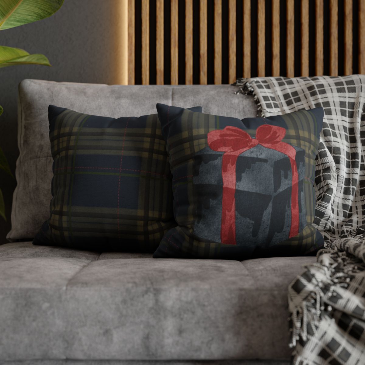 Decorative Throw Pillows with Elegant Patterns Set