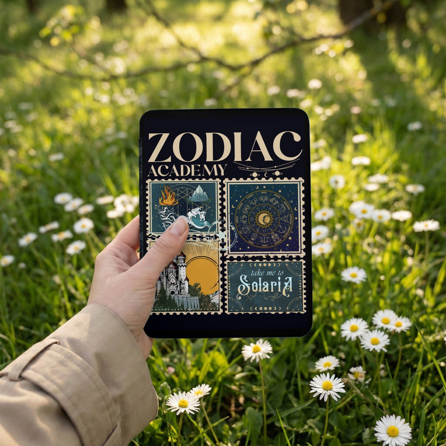 Zodiac Academy Solaria Celestial Stamps Astrology product type