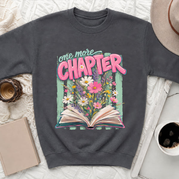 One More Chapter Sweatshirt in Dark Heather