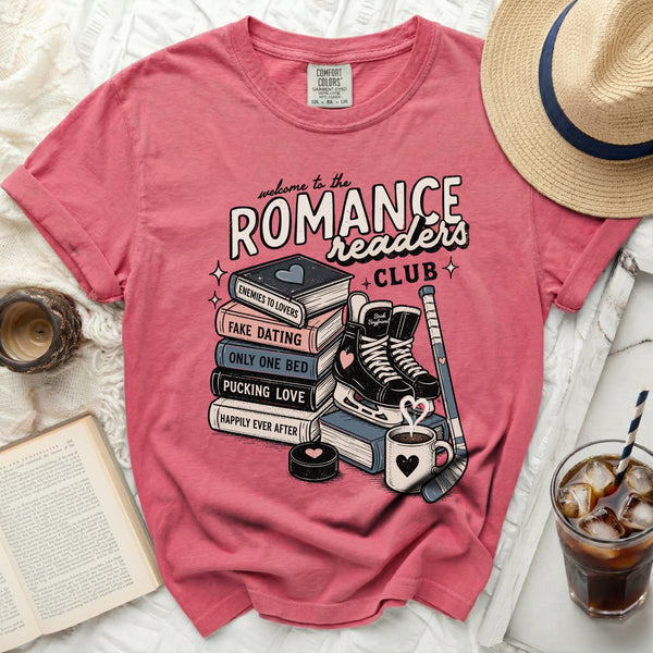Pucking Love Romance Readers Tee in Crunchberry