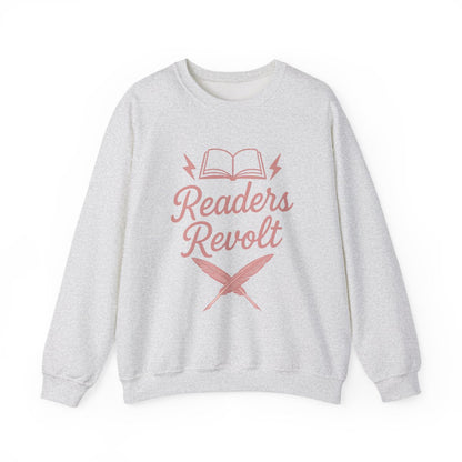 Readers Revolt Graphic Pullover Sweatshirt