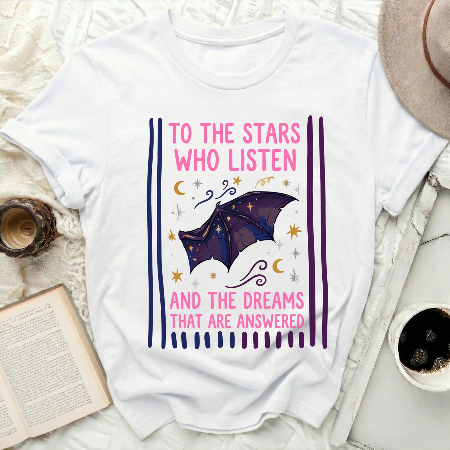 TO THE STARS WHO LISTEN AND THE DREAMS THAT ARE ANSWERED product type