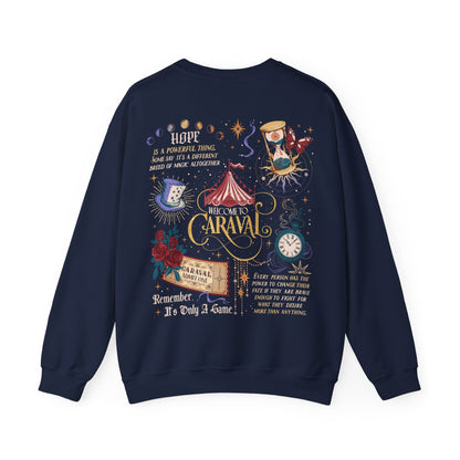 "Welcome to Caraval" Sweatshirt