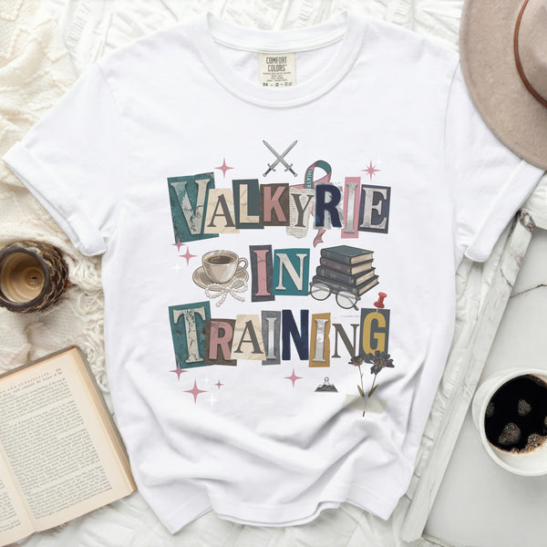 Valkyrie in Training Tee in White