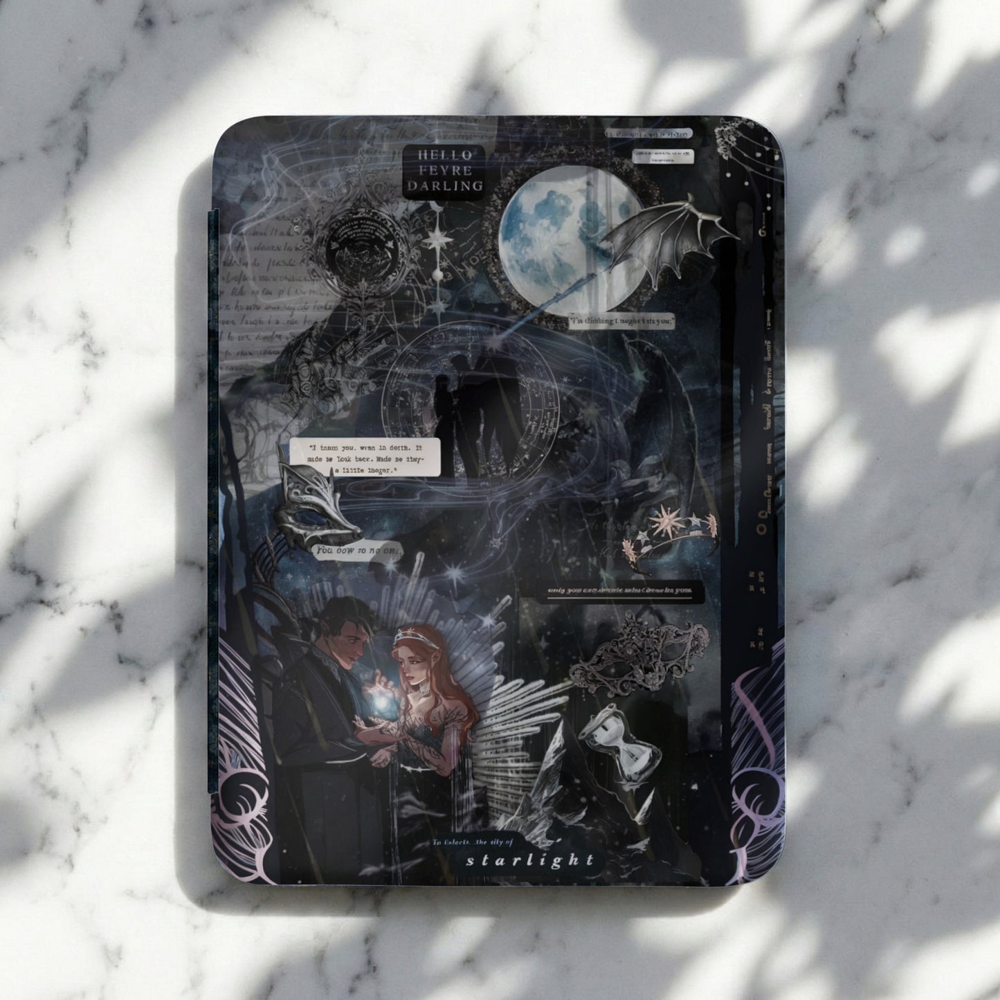 Hello Feyre Darling Moon Bat Wings Starlight Design product type