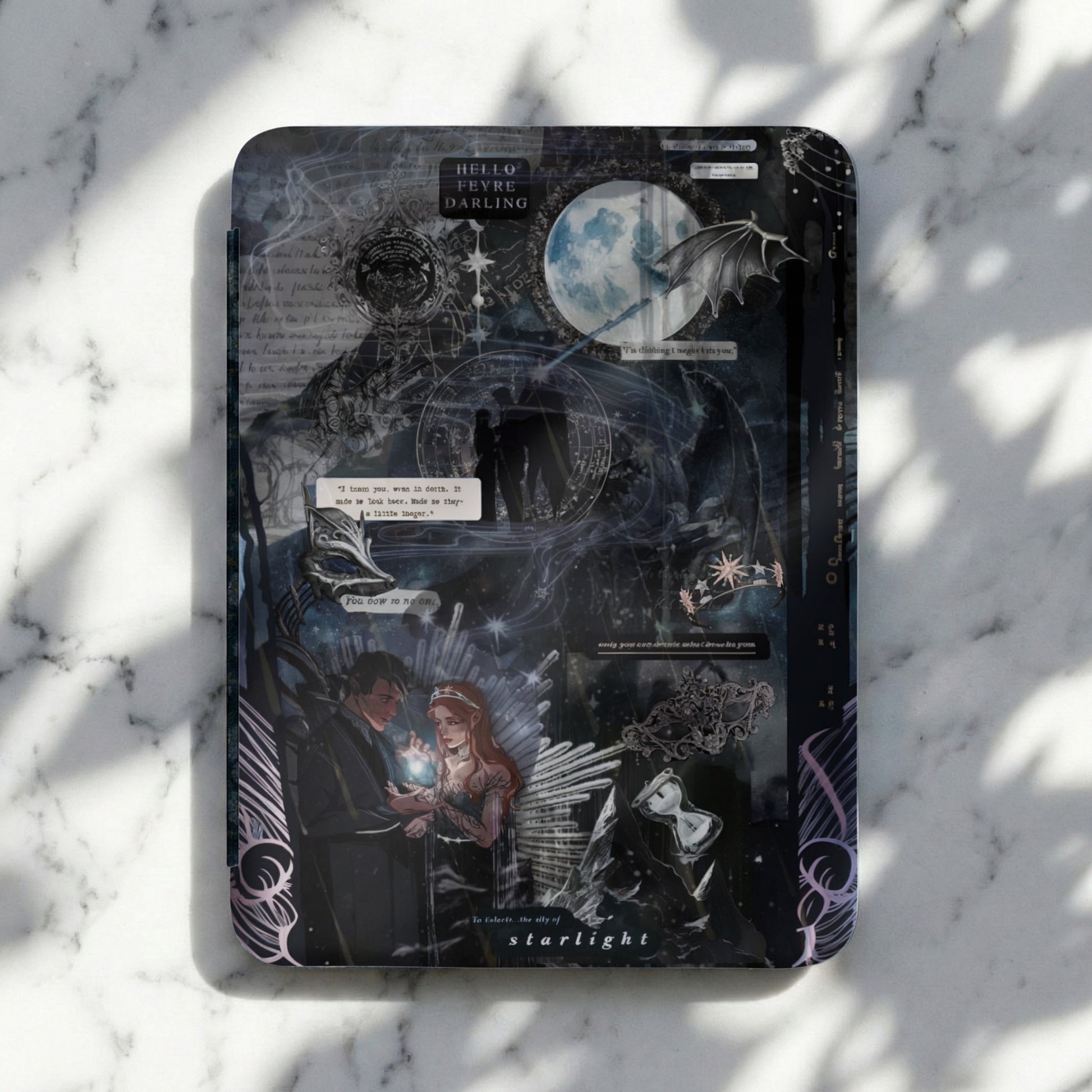 Hello Feyre Darling Moon Bat Wings Starlight Design product type