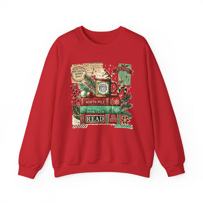 Cozy Hot Cocoa North Pole Reading Club Sweatshirt