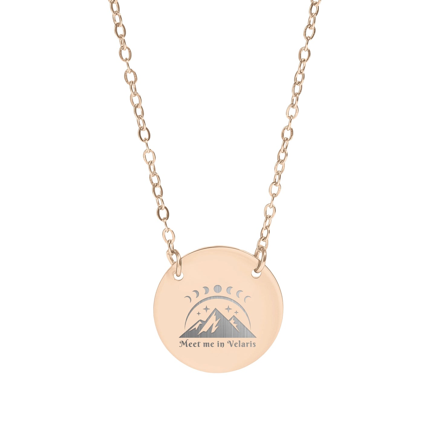 Meet Me in Velaris Circle Necklace - MagicMerchEmporium