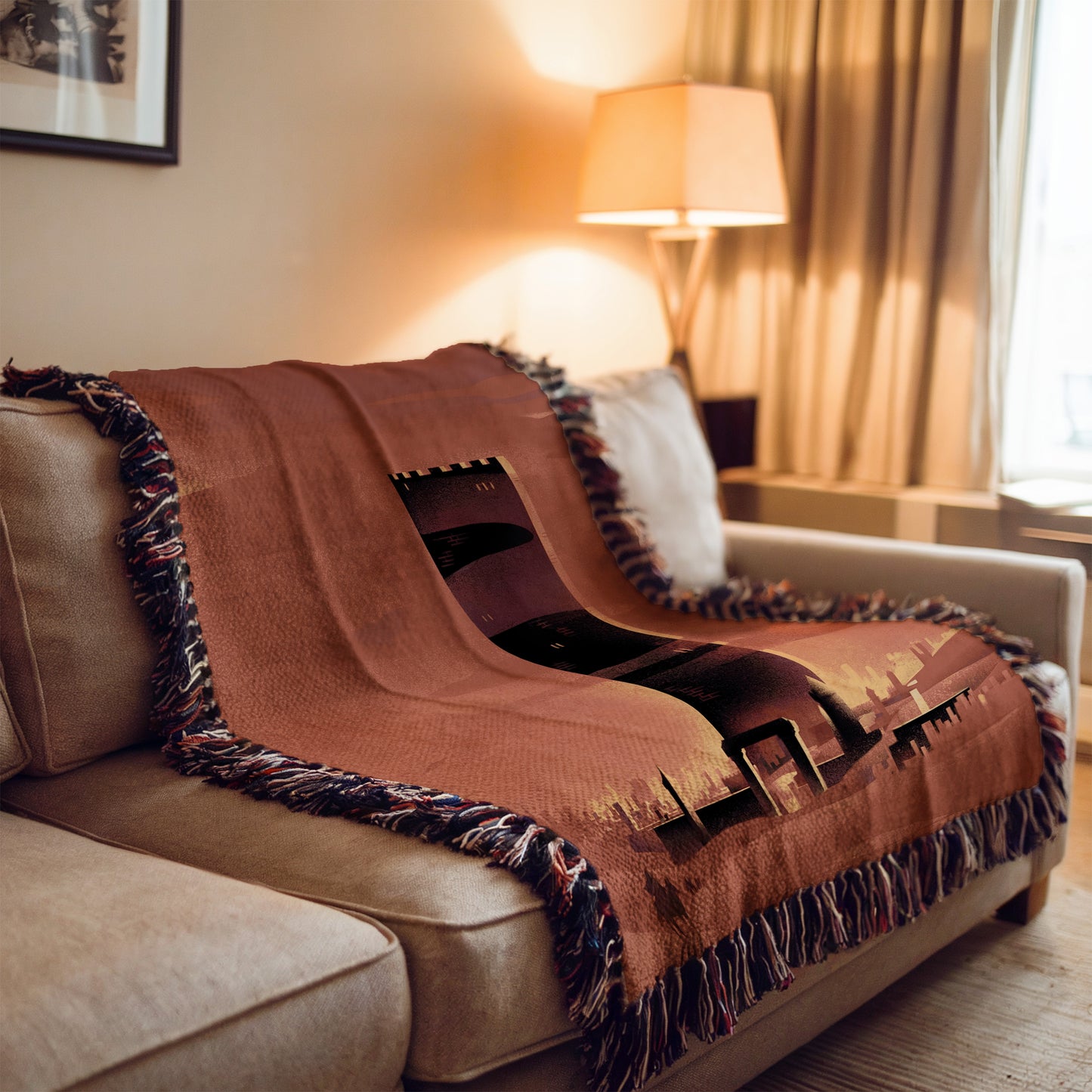 Tower of Dawn Woven Blanket