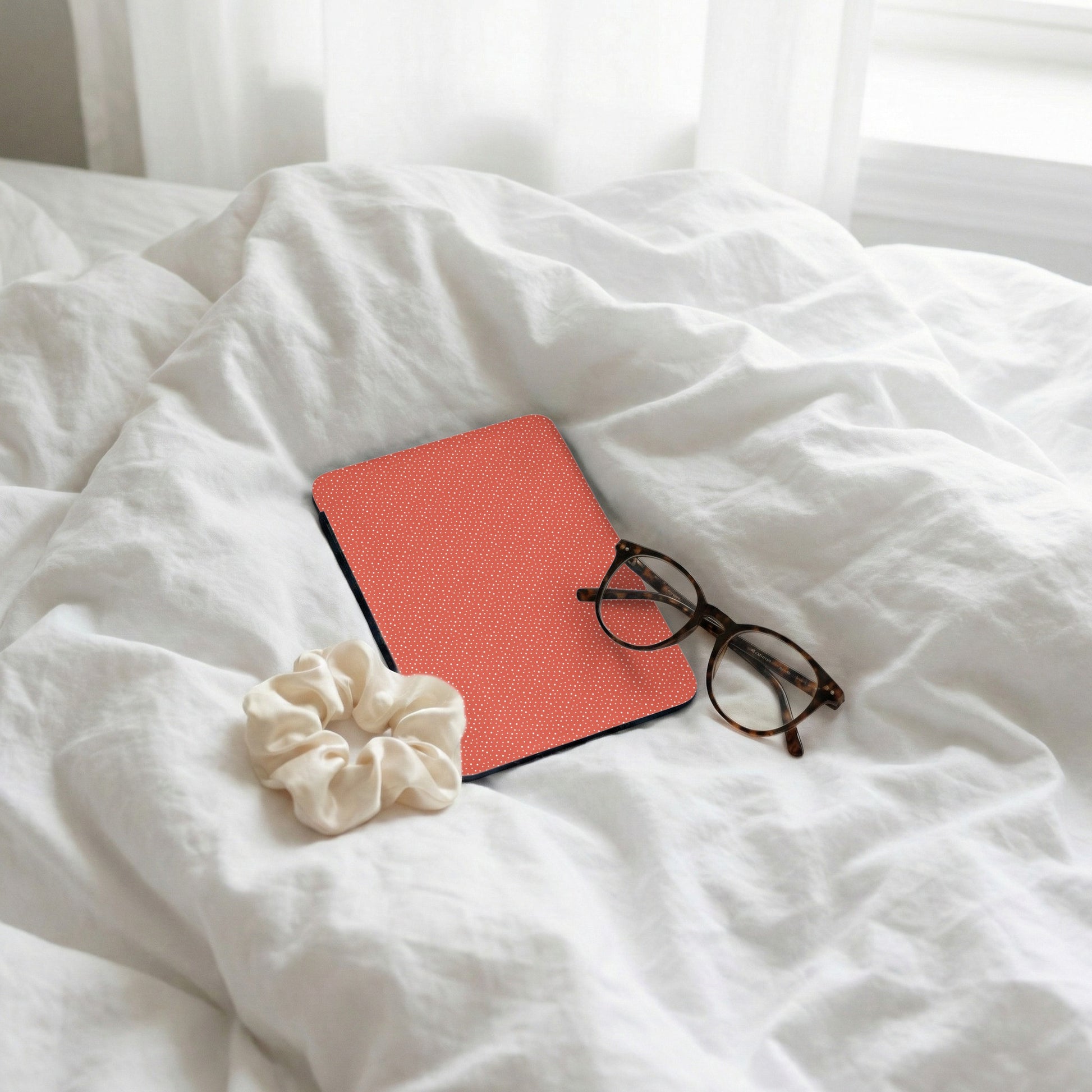 Stylish Red Dotted Tablet Case Cover for All Models
