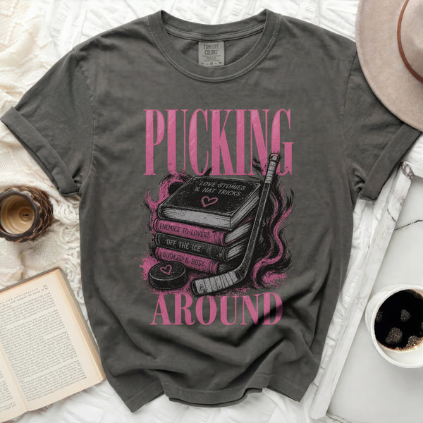 Pucking Around Romance Tee in Pepper